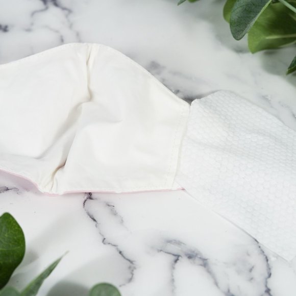 Polkadot 3 layers, WATER REPELLENT face mask - Picture 3 of 5